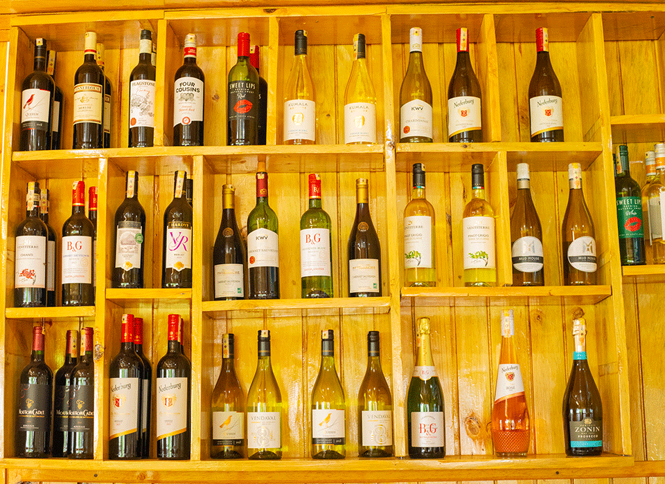 Drinks at Bird Hill Resort Kabale