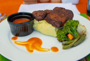 Food at Bird Hill Resort Kabale